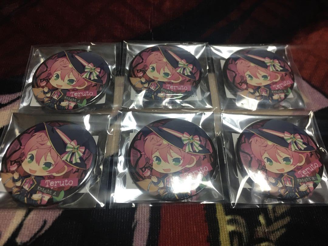 てるとくん 缶バッジ 23ハロウィンデフォ てるとくん 缶バッジ 23ハロウィンデフォ 騎士Aランダム缶バッジ